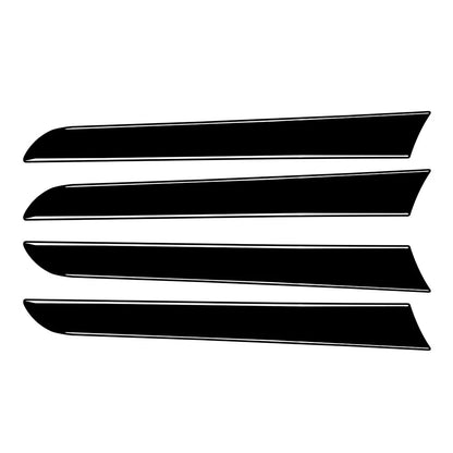 Piano Black Interior Door Handle Panel Trim for Audi A4 B8 A5 (2008–2016)