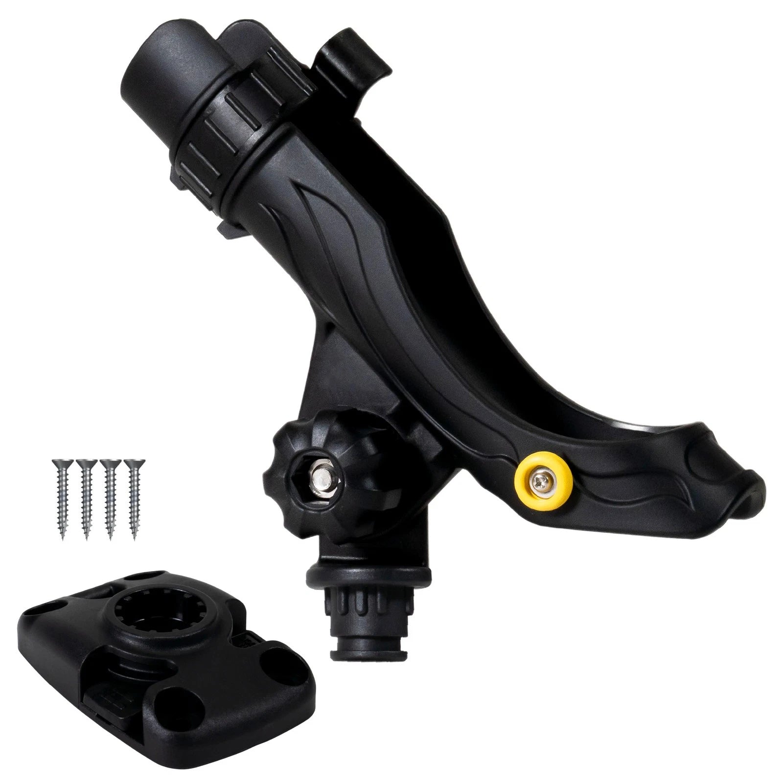 Adjustable Fishing Rod Holder for Kayak (Deck Mount Base)