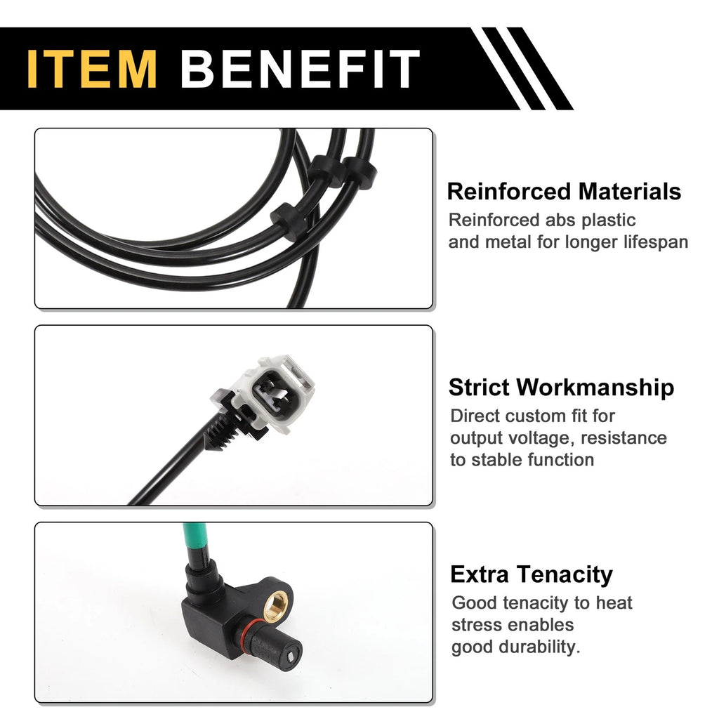 ABS Wheel Speed Sensor Replacement for Dodge Ram 2500 (2000–2002) Front Left