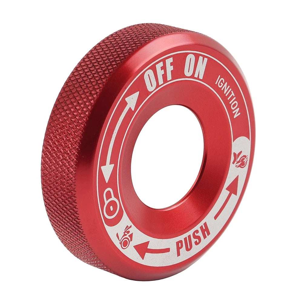 Red Ignition Lock Switch Cover Trim Ring for Can Am Spyder F3 F3-S RT/RT-L