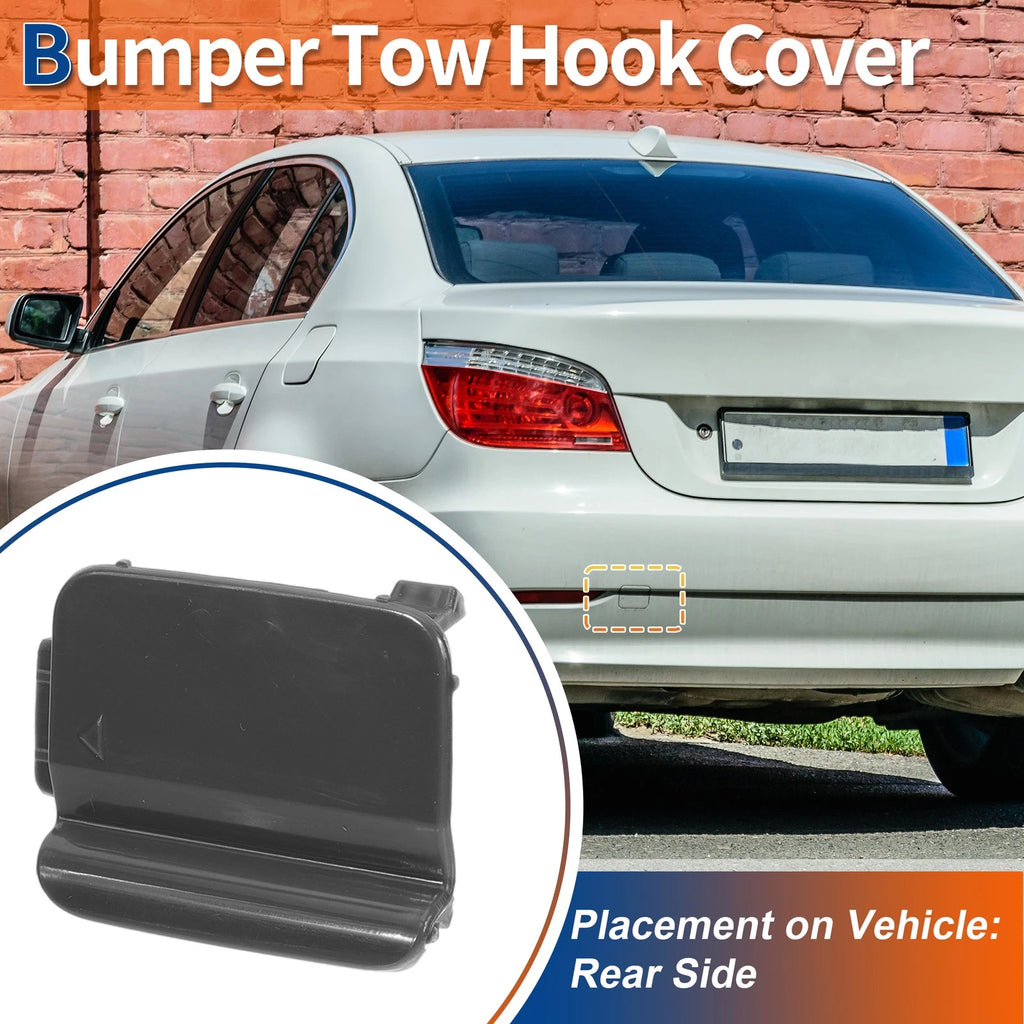 Rear Tow Hook Cover for BMW 528i 535i 550i (2008–2019)