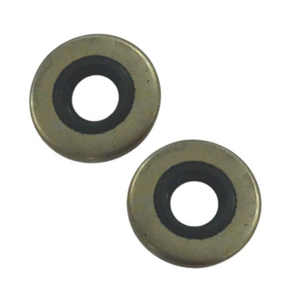 2Pcs Marine Oil Seal for Johnson/Evinrude (18-2028, 86170, 318973, 321480)