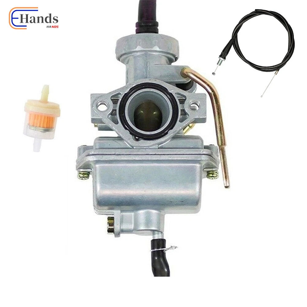 Carburetor & Throttle Cable for Honda XR80R CRF80F XL80S XR75 XR70 (1979–2009)