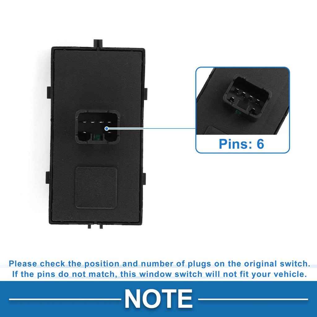 Front Side Power Window Switch for Chevrolet Sonic Trax (2013–2016) No.95188248