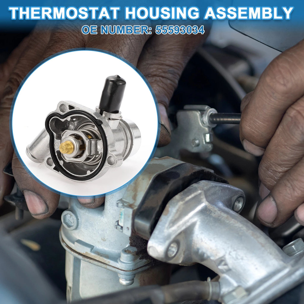 Engine Coolant Thermostat Housing Assembly for Chevrolet Cruze (2011–2016)