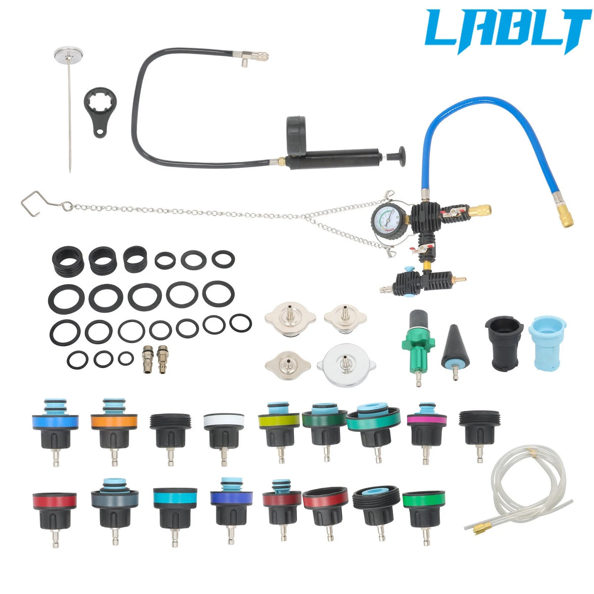 33pcs Radiator Pressure Tester Kit for Universal Cooling System