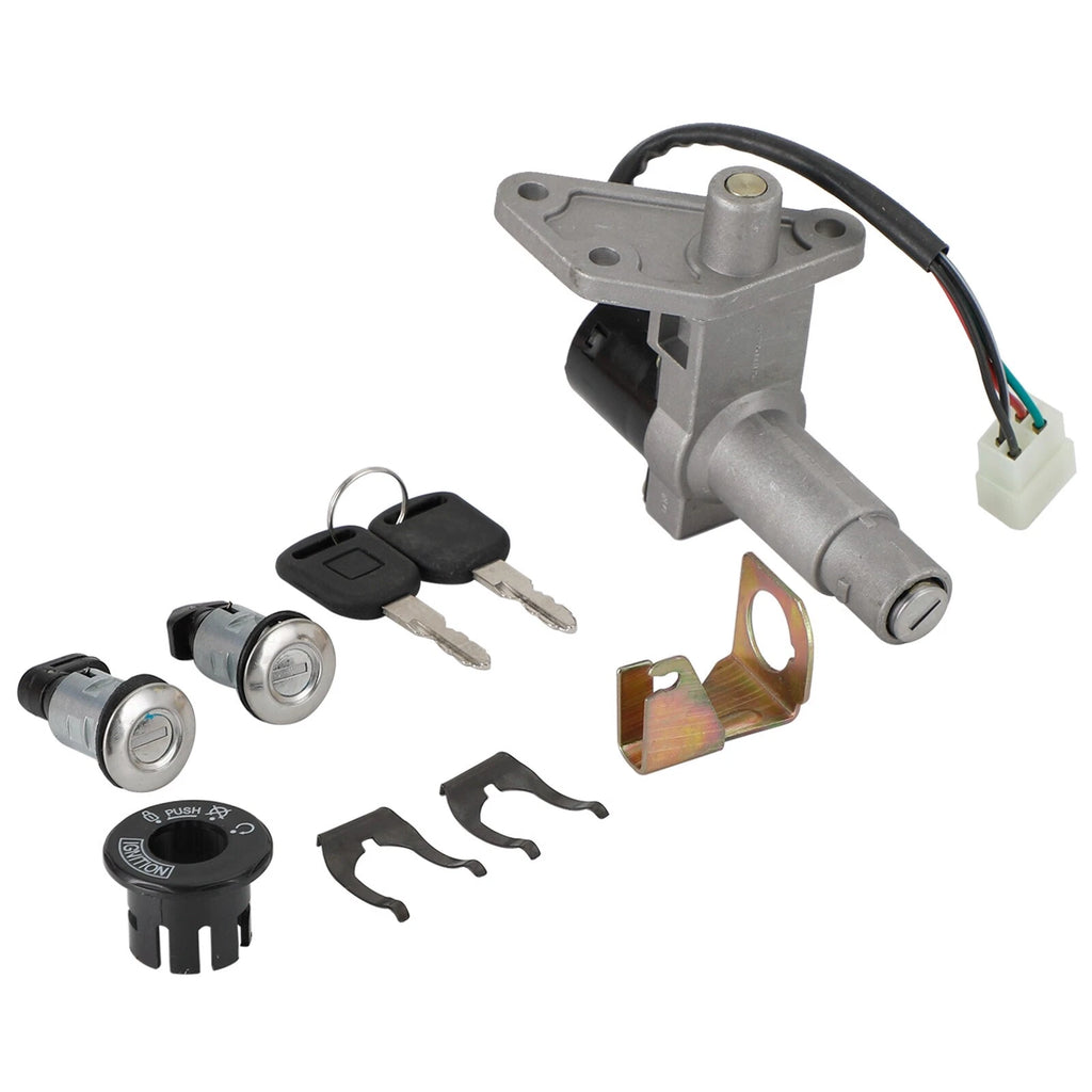 Ignition Key Switch Lock for GY6 50cc 150cc Taotao Jonway Roketa Kymco Coolster BMS