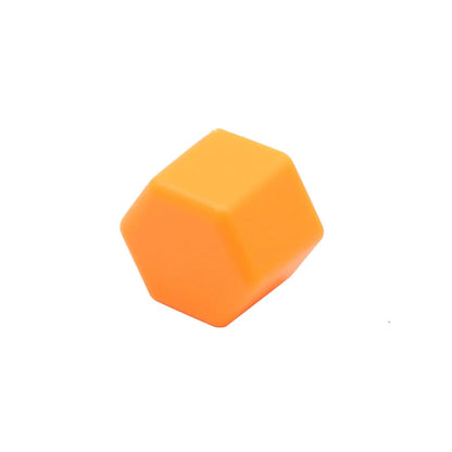 20pcs Orange 19mm Wheel Nut Lug Hub Cover Bolt Cap for Universal Vehicles