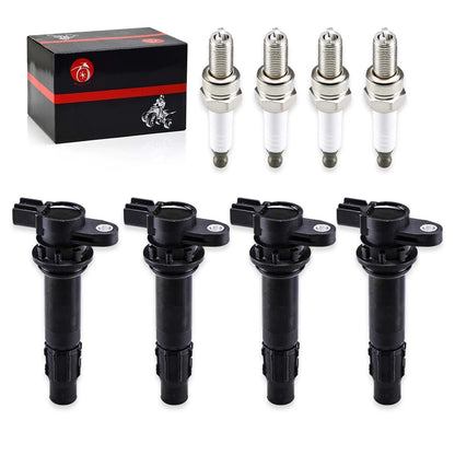 Ignition Coils Set of 4 for Yamaha WaveRunner FX FX1000 HO (2004–2008)