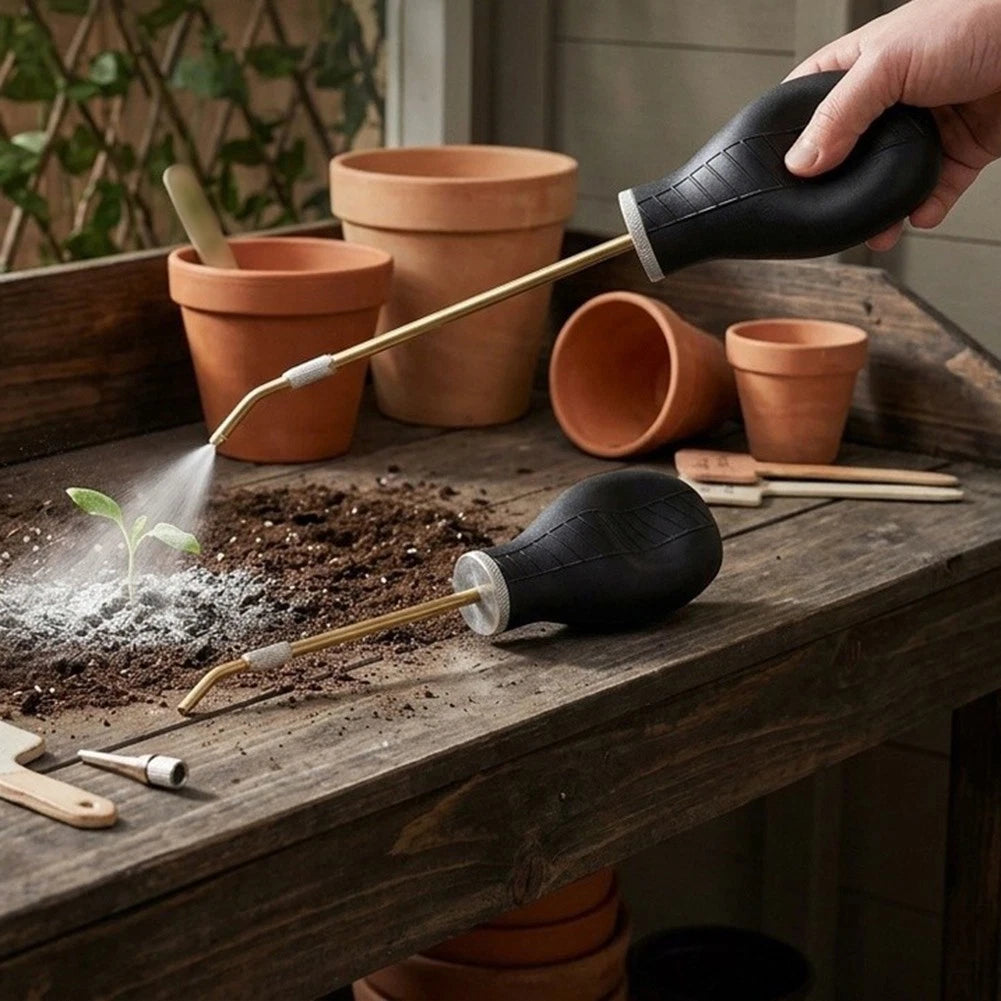 Diatomaceous Earth Spray Applicator for Gardens