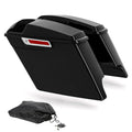 5" Extended Hard Saddle Bags & Speaker Grills for Harley Electra Glide (1993–2013)