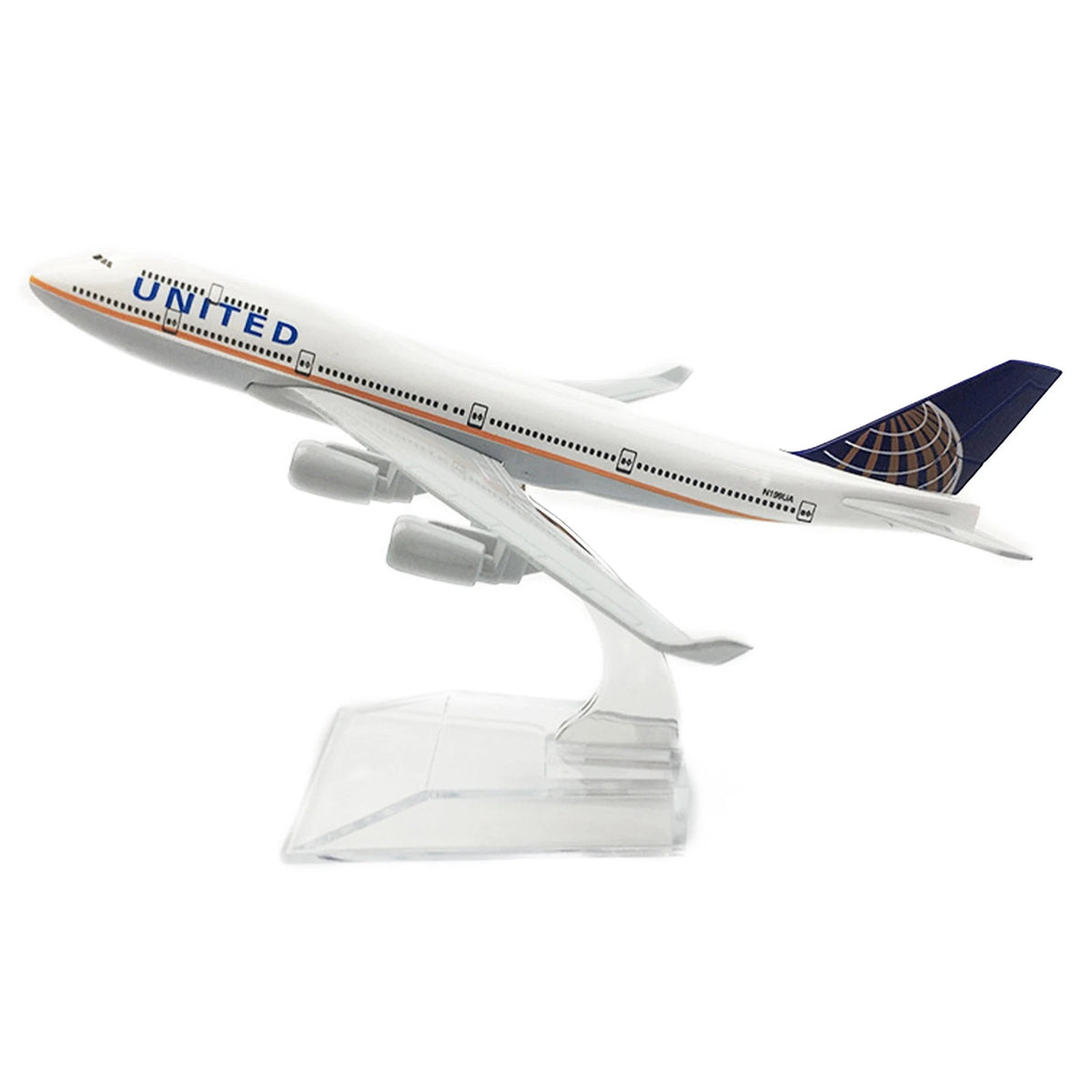 Model Plane for United Airlines B747 (1/400 Scale) Alloy Diecast Display