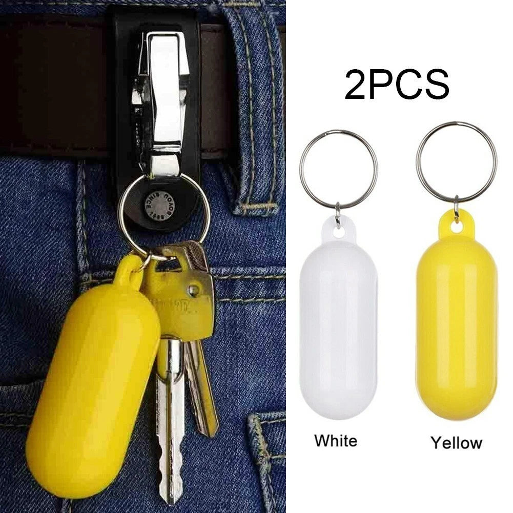 2X Buoyant Keychain for Marine Use - High Visibility (2pcs)