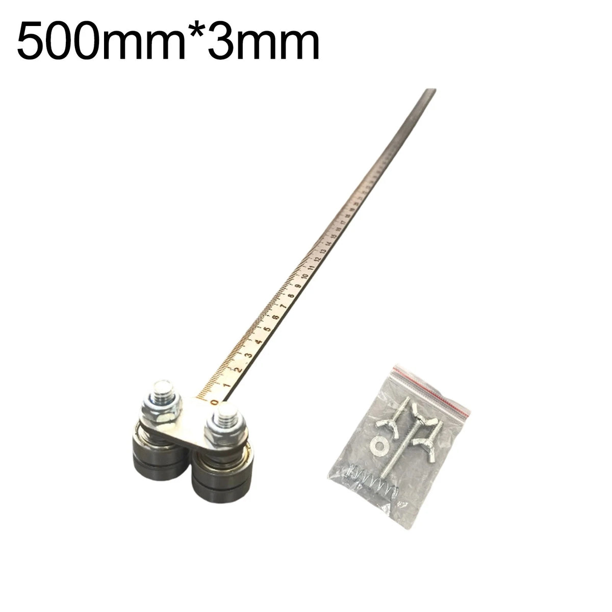50 cm Scale Guide for Wood Board Positioning and Sawing