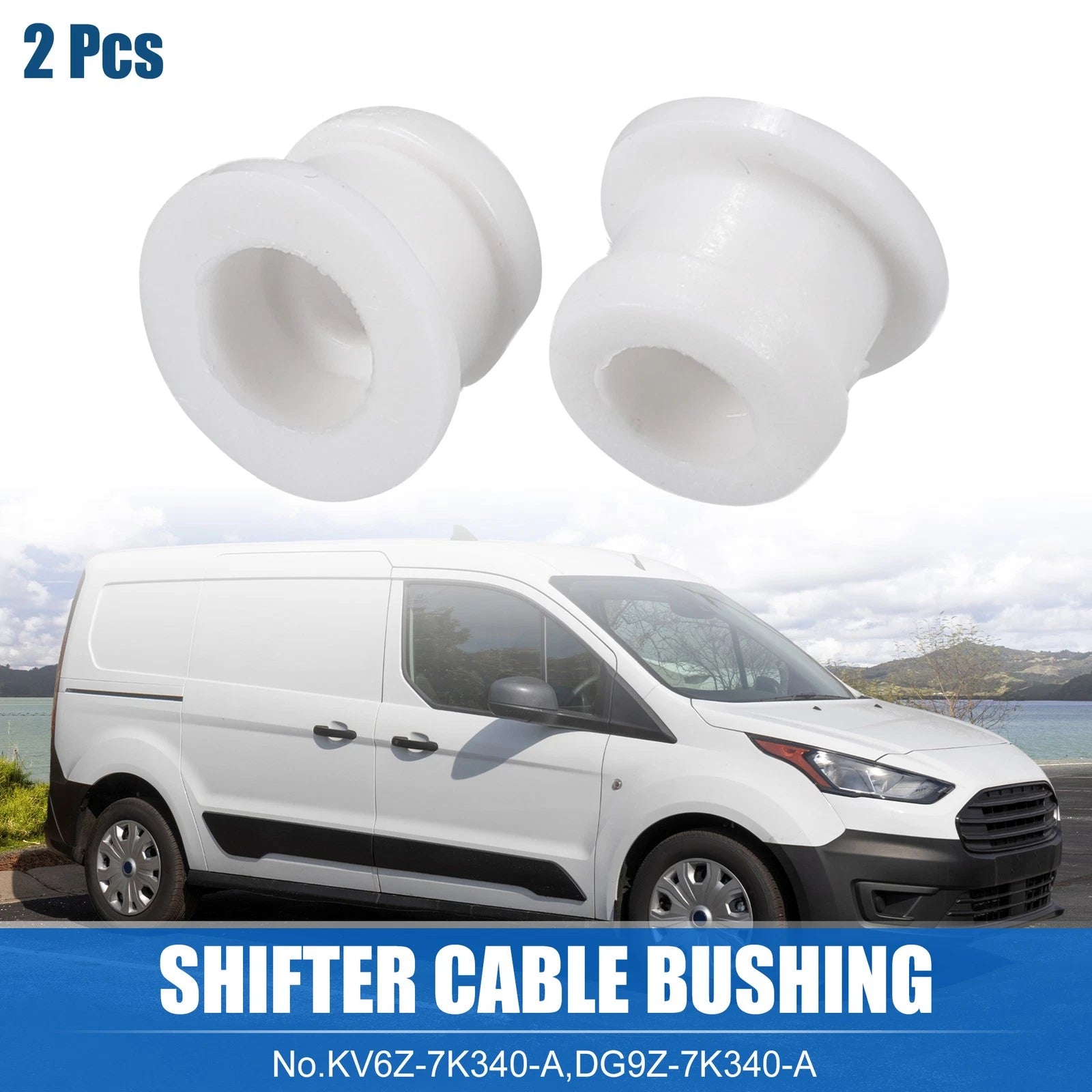 Gearbox Shifter Cable Bushing Replacement Set for Ford Transit Connect (2002–2018)