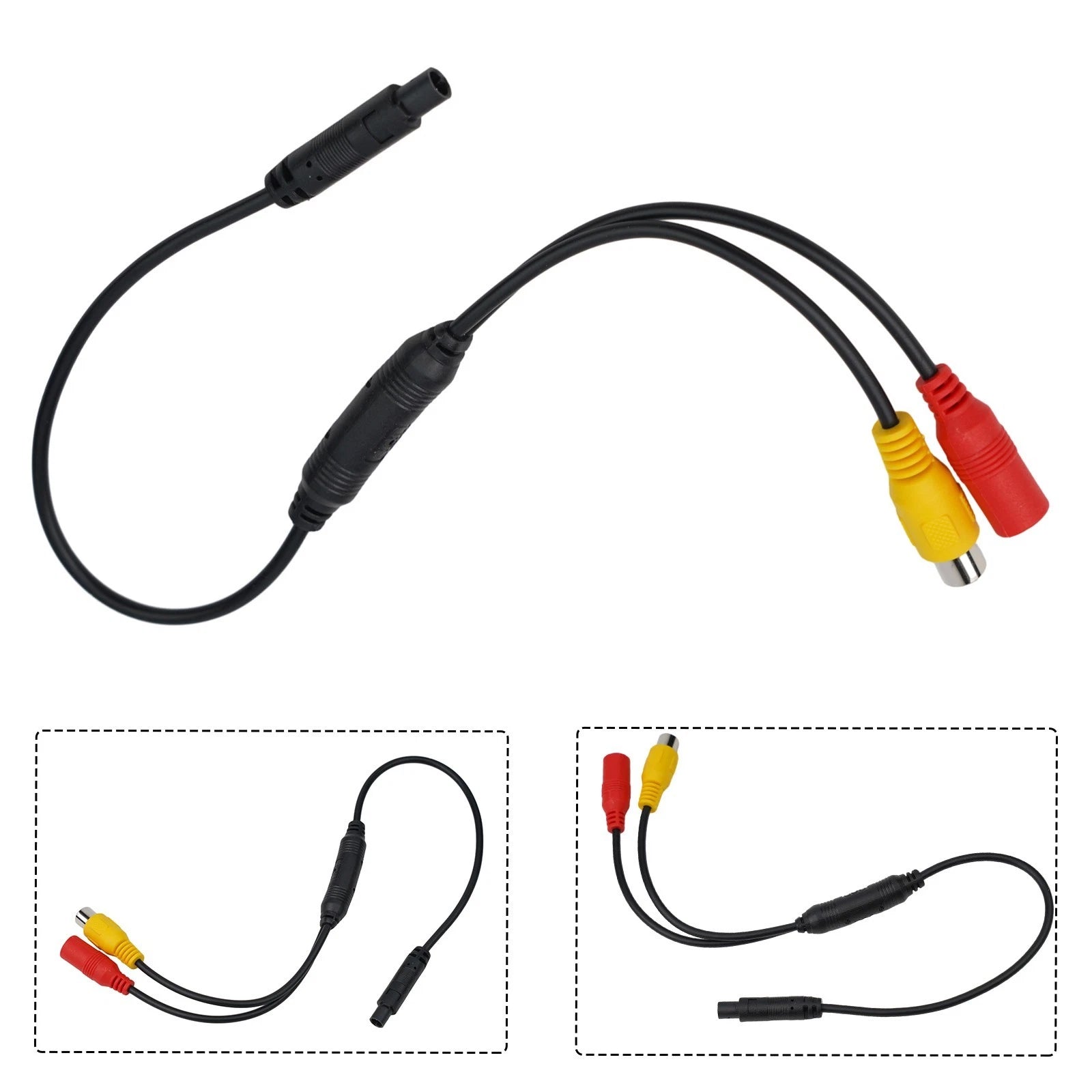 4 Pin Camera Signal Harness for Easy Rear View Mirror DVR Connection