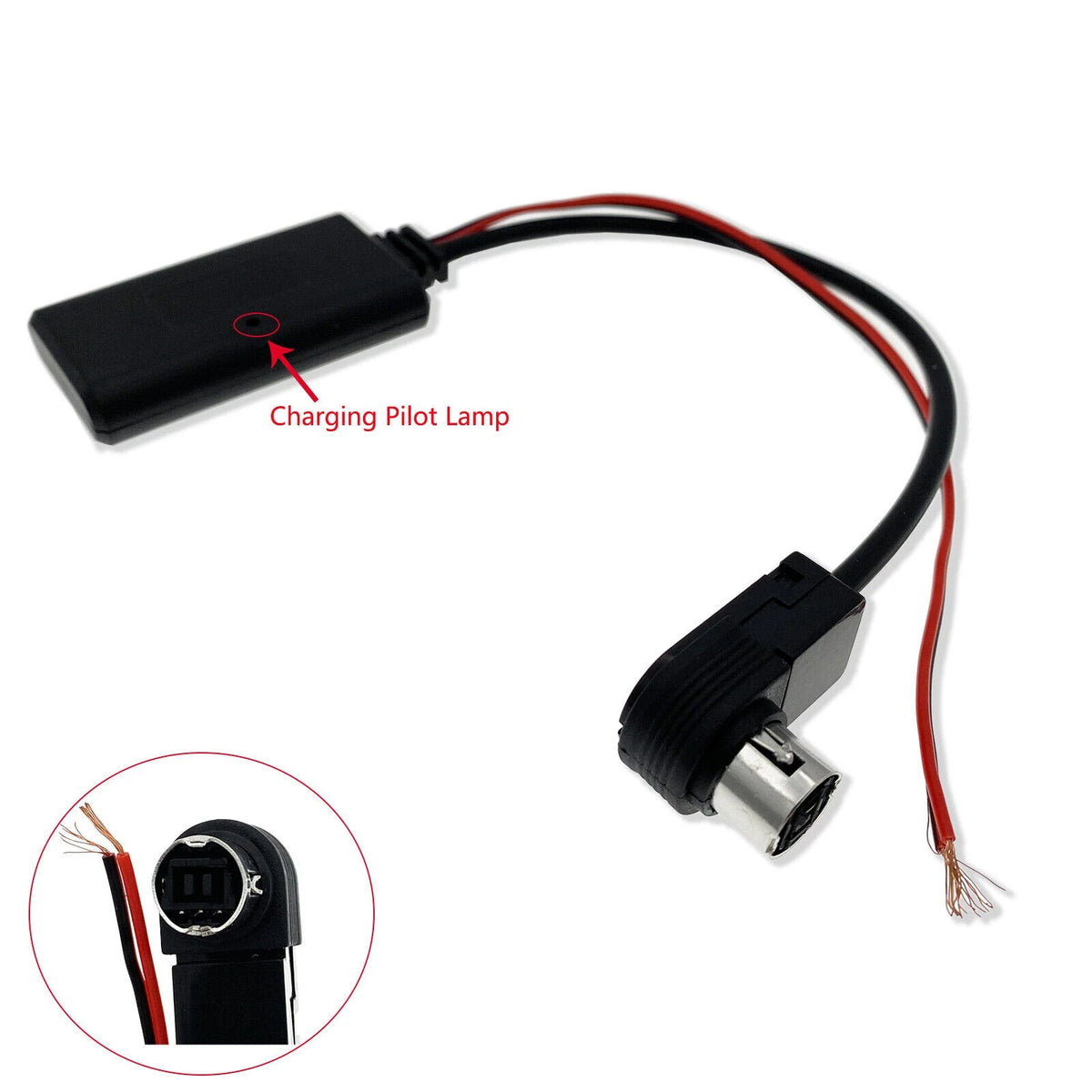 Bluetooth Aux Adapter Cable for Alpine CVA IVA INA DVA IDA CDA Series