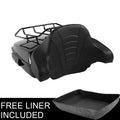 Chopped Trunk Backrest Pad for Harley Touring Electra Glide (2014–2026)