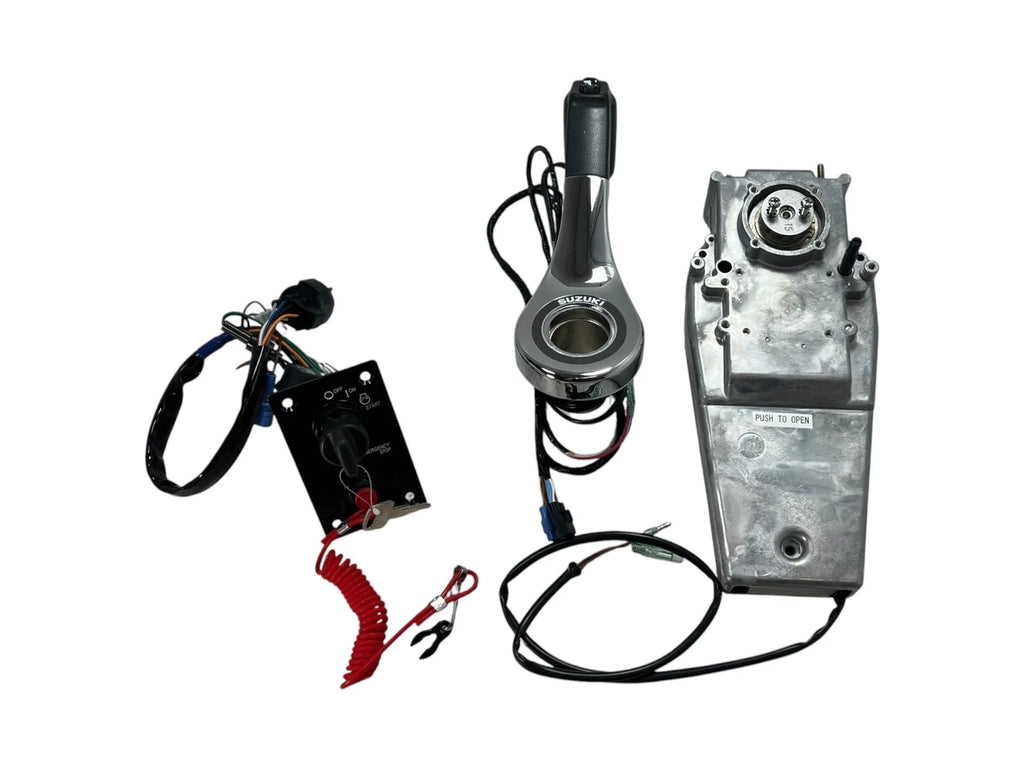 Flush/Side Mount Control Kit with Key Switch for Suzuki (OEM)