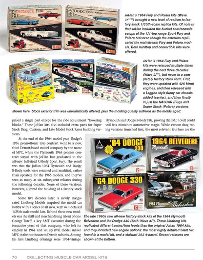 Muscle Car Model Kits Collecting Book for GTO, Corvette, Mustang (Plastic)