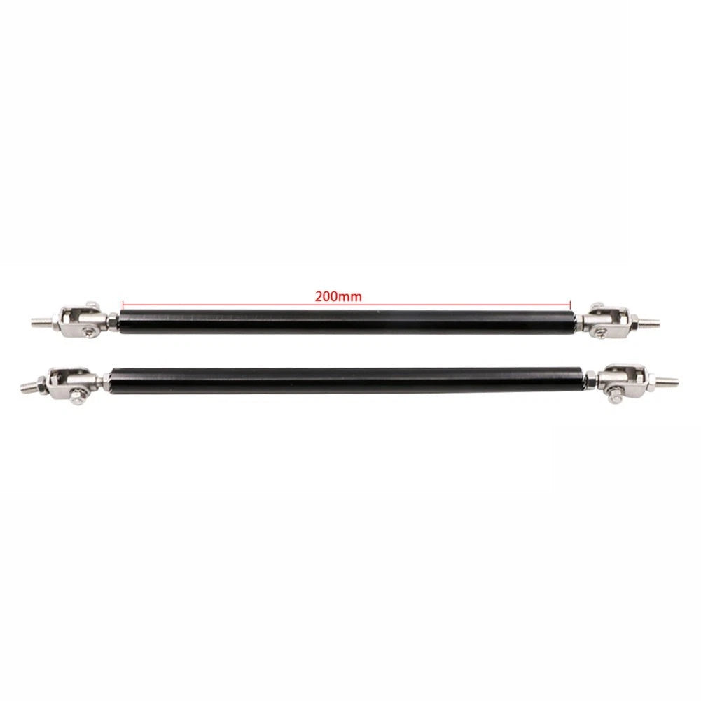 2X Adjustable Front Bumper Lip Splitter Support Rods for Universal Fit (2010–2023)