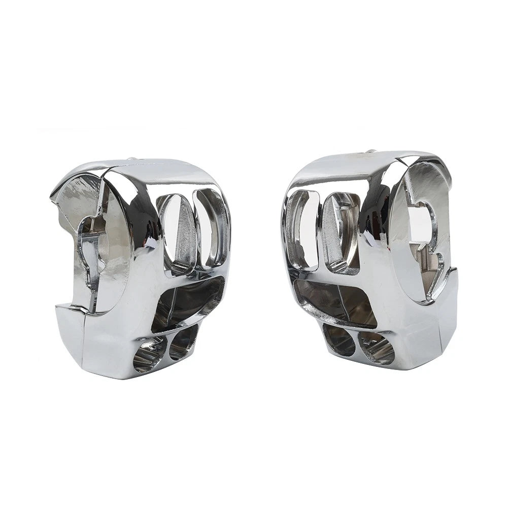 Chrome Switch Button Housing Cover for Harley Touring Trike (2014–Present)