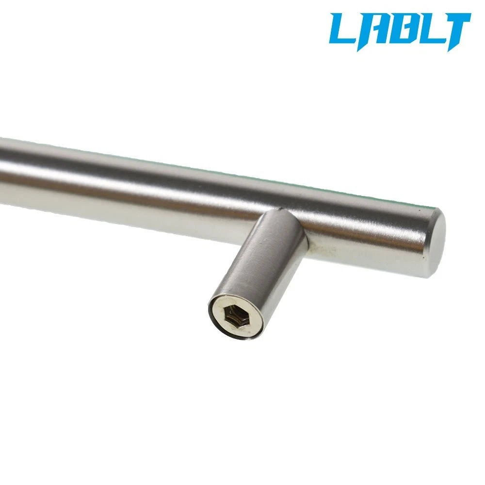 50 Pack T Bar Pulls Knobs for Cabinet Door Kitchen Drawer Stainless Steel