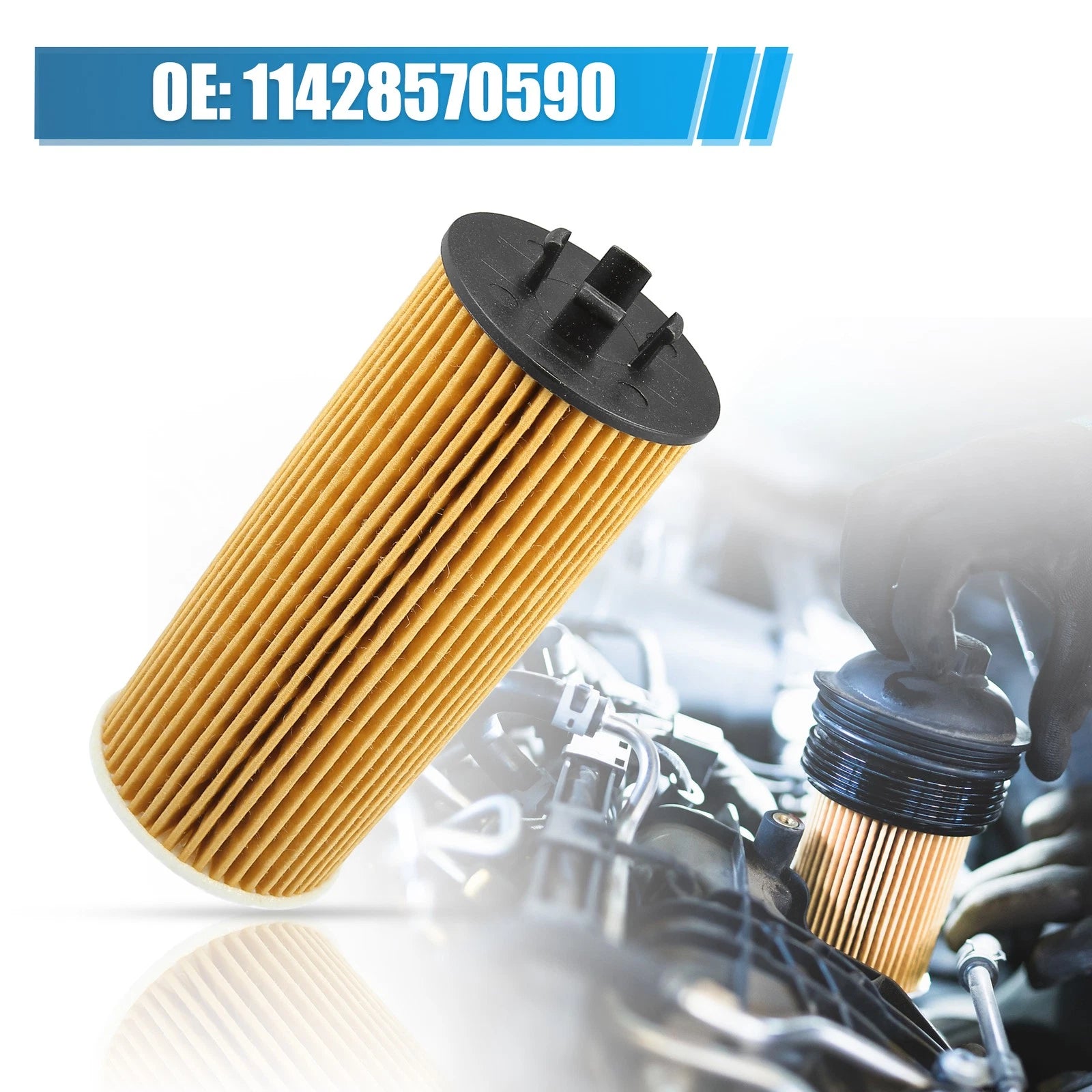Engine Oil Filter for Mini Cooper (2002–2021) 11428570590