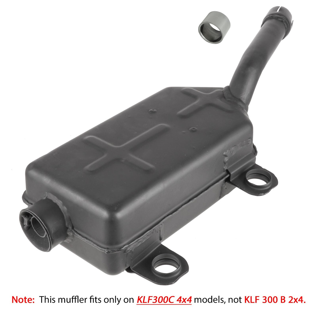 Complete Exhaust Muffler Replacement for Kawasaki KX250 (2003–2004)