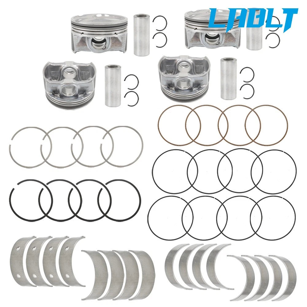 Engine Piston & Ring & Bearing Kit for Hyundai Kia 2.0L (2014–2019)