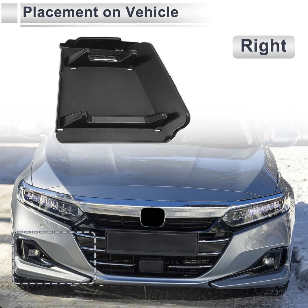 Front Right Fog Light Grill Replacement for Audi Q7 (2016–2019) ABS Black
