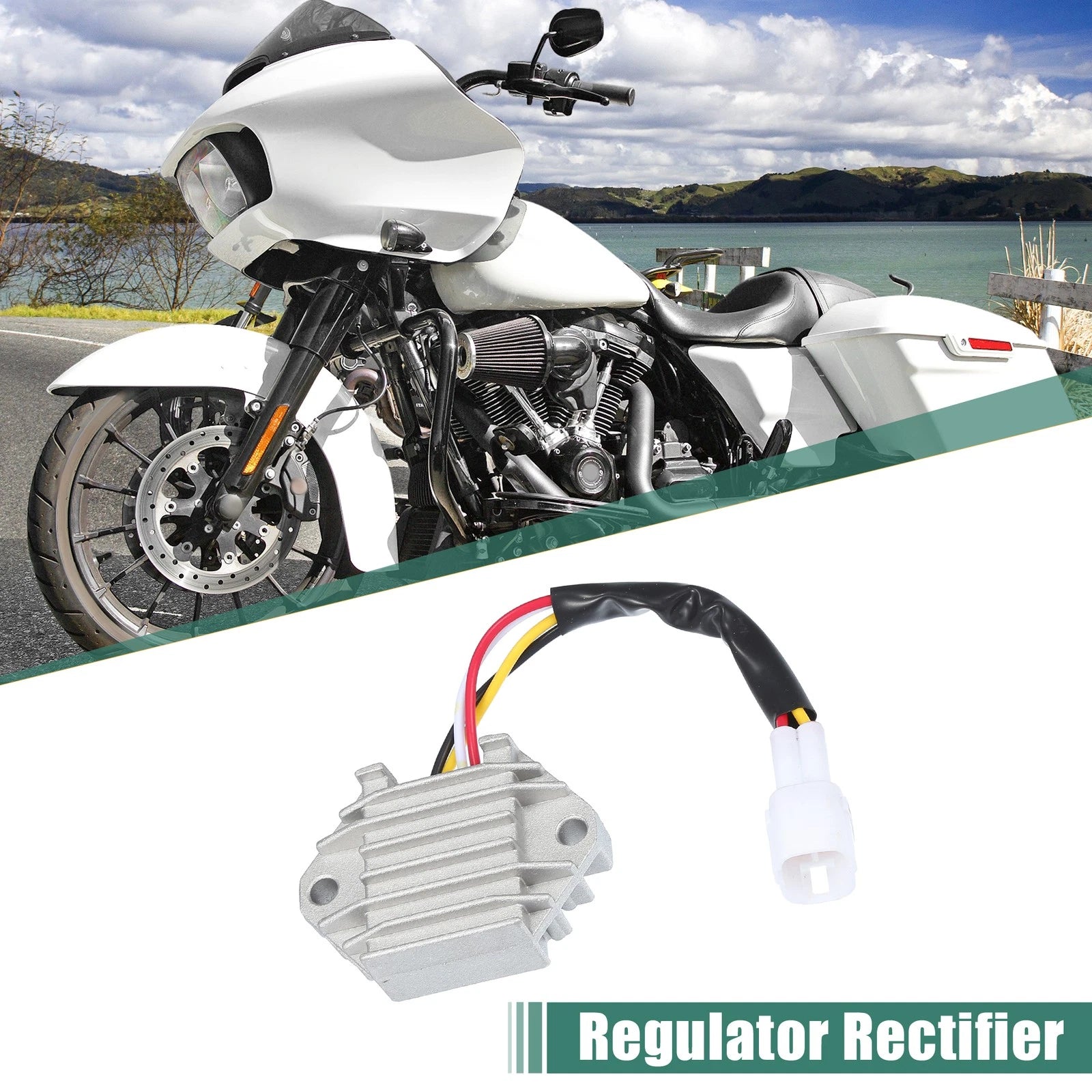 Motorcycle Regulator Rectifier for Yamaha YFZ 450 (2004–2007)