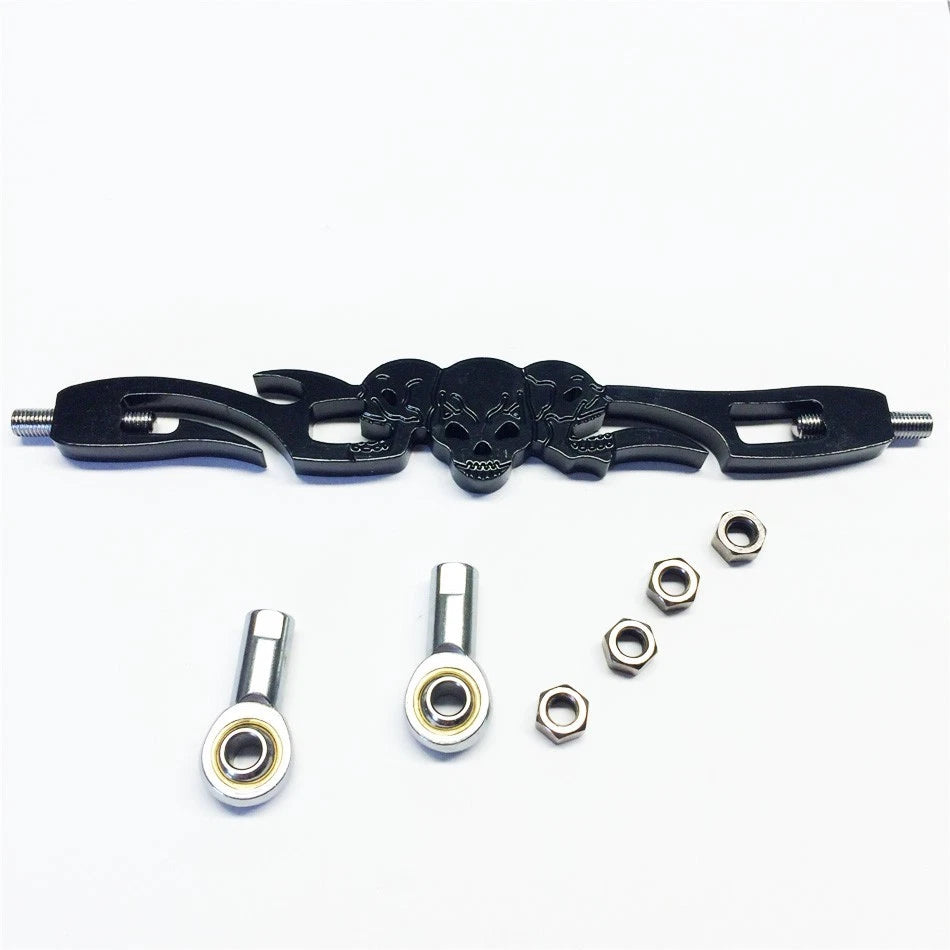 Black Skull Shift Linkage for Harley Davidson Softail FXDWG Dyna (2000–2017)