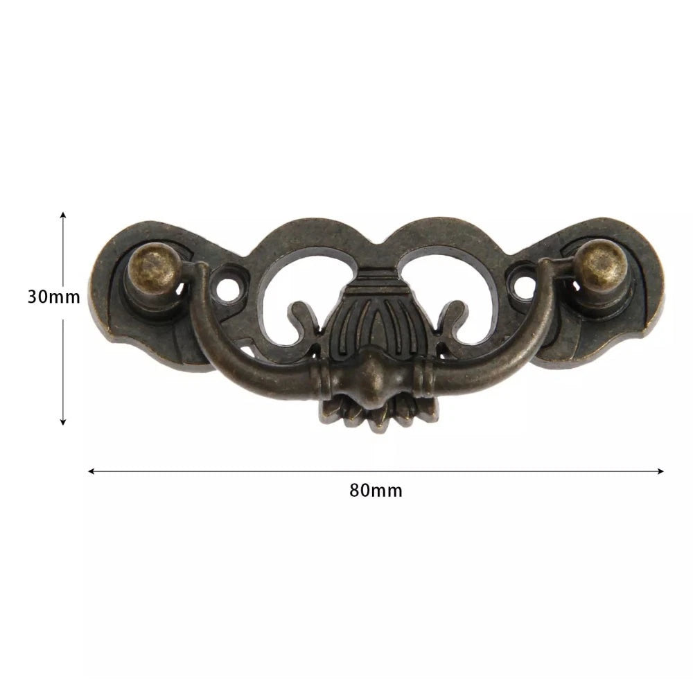 6X Vintage Drawer Knobs for Cabinet Pulls (Fits )
