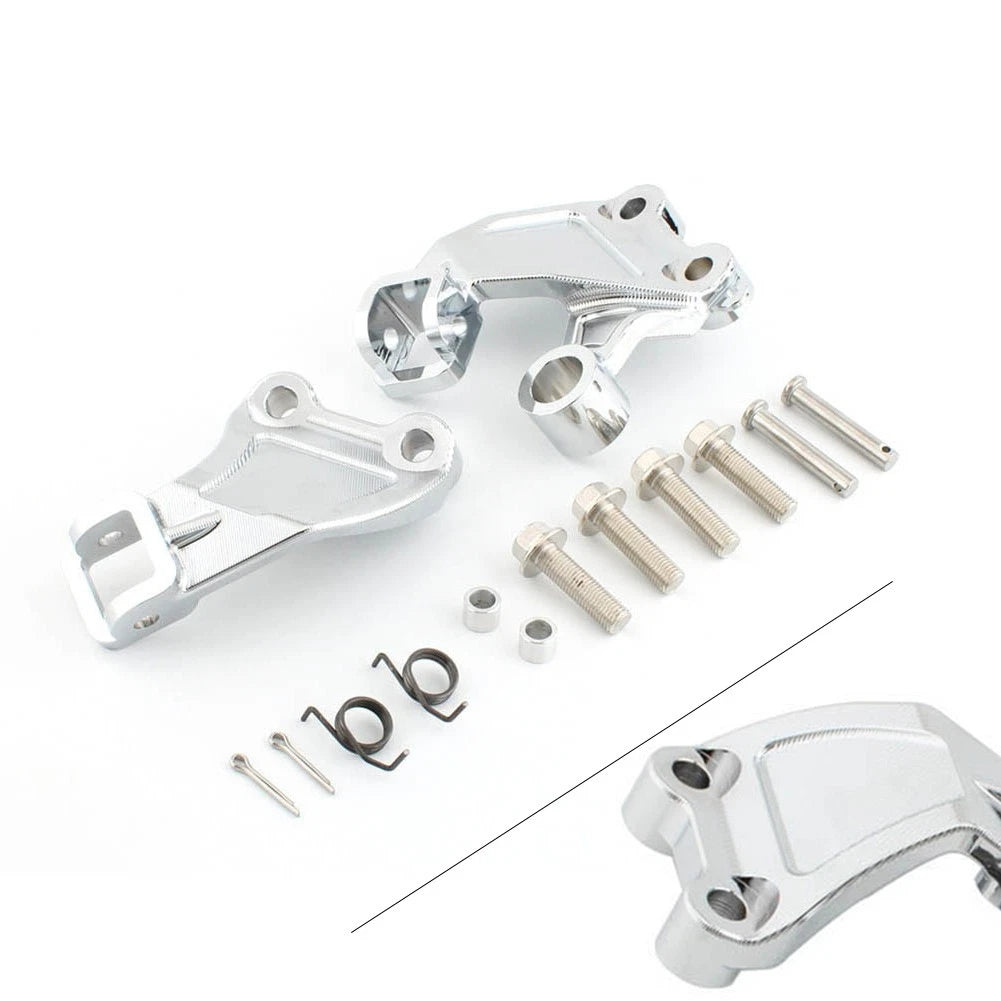 Chrome Rider Footrest Bracket for Yamaha Vmax 1200 (1985–2007) VMX1200