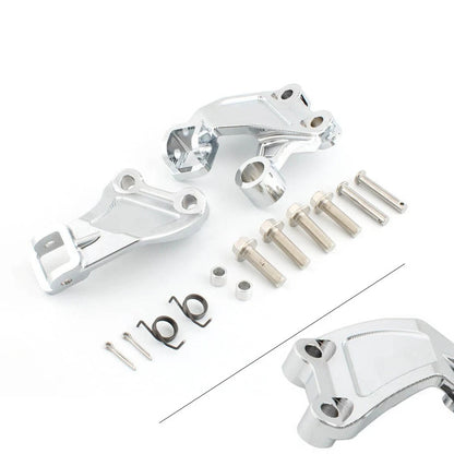 Chrome Rider Footrest Bracket for Yamaha Vmax 1200 (1985–2007) VMX1200