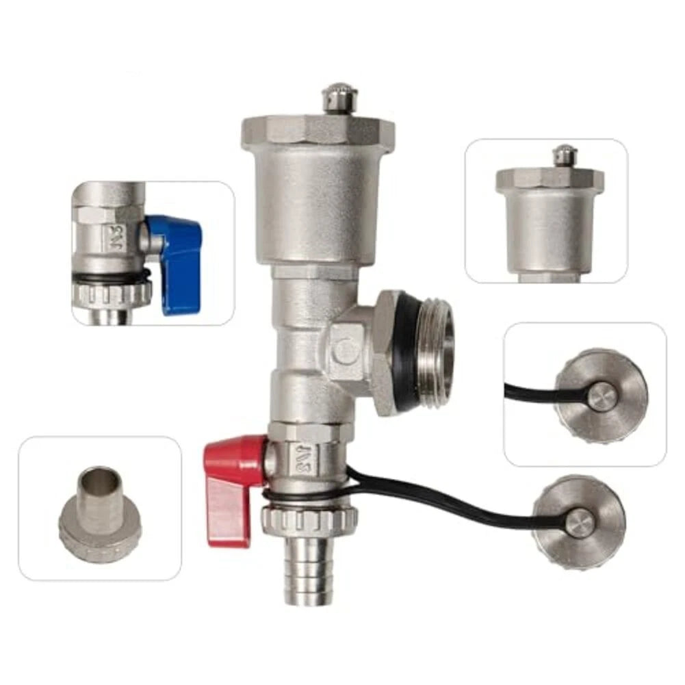 3-in-1 Automatic Drain Set for Optimized Connections