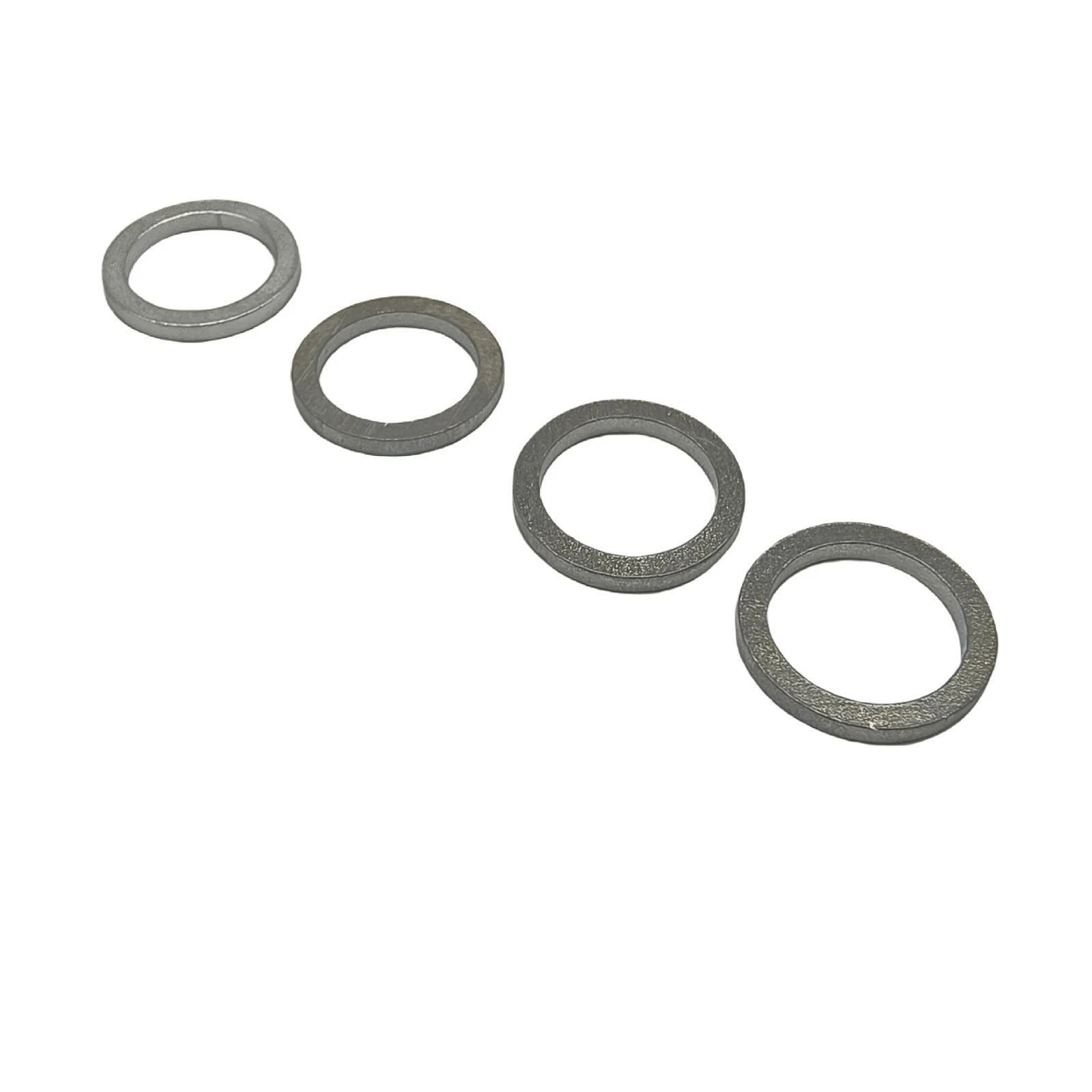 4-Pack Oil Drain Screw Gasket for Yamaha Outboard 4-Stroke (90430-14M09-00)