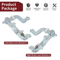 Set of 2 Brake Lever Brackets for Kawasaki Mule 4010 Trans (2009–2024)