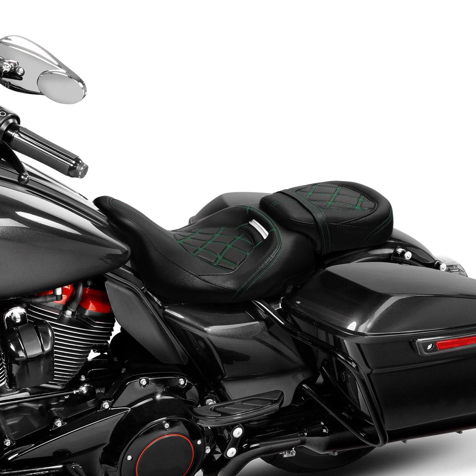 Heated Low-Profile Seats for Harley CVO Road Glide (2009–2023)