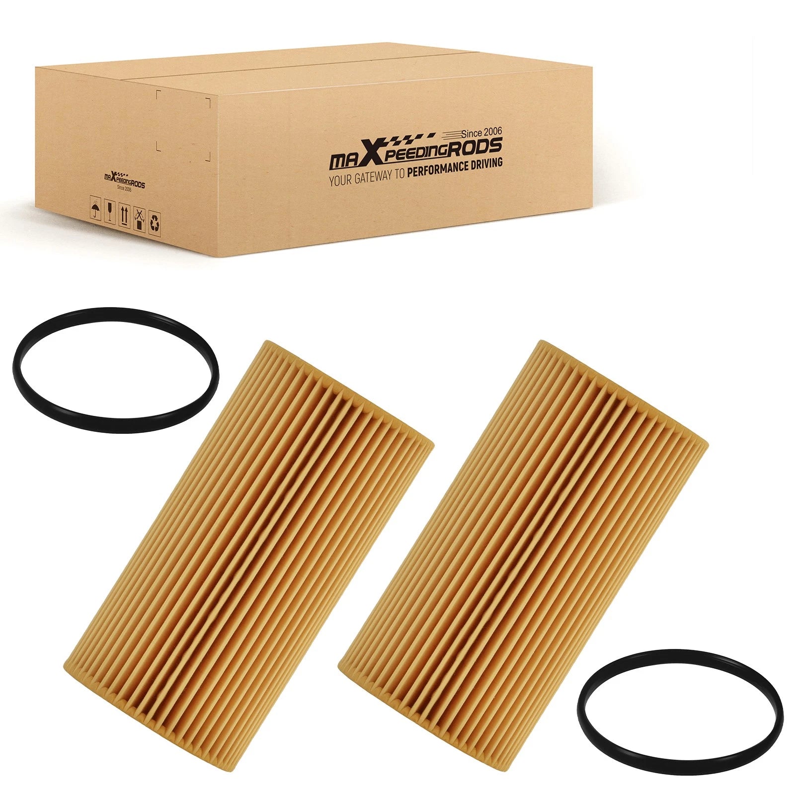 Engine Oil Filter Set for VW Beetle, Passat 2.5L (2005–2014)