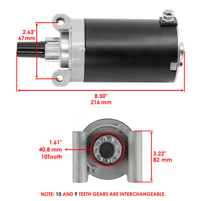Starter Replacement for Toro TimeCutter Z4202 Z5020 Z5060 (2017–2021)
