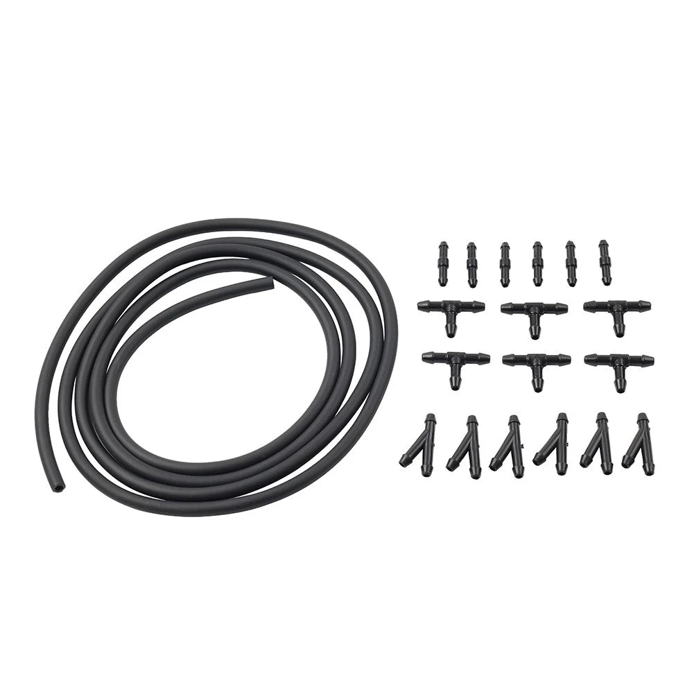 2M Windshield Washer Fluid Hose Kit with Connector