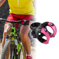 Bicycle Handlebar Stem 35mm Front 40mm 0 Degree Rise for Black Pink (—)