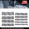 1/8" Wavy Parallel Set for - Hardened Stainless Steel
