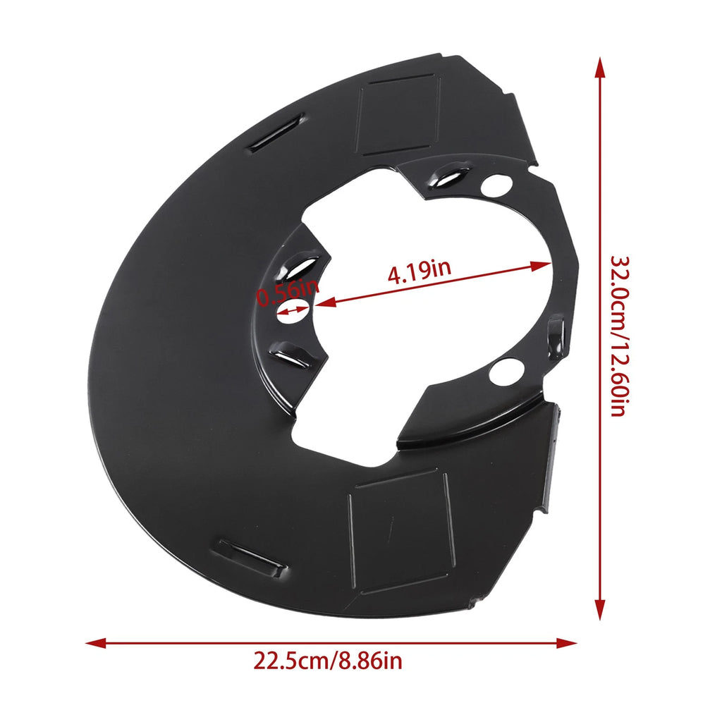 2X Front Brake Dust Shield 947-018 for Chevy Silverado 1500 GMC (2005–2007)