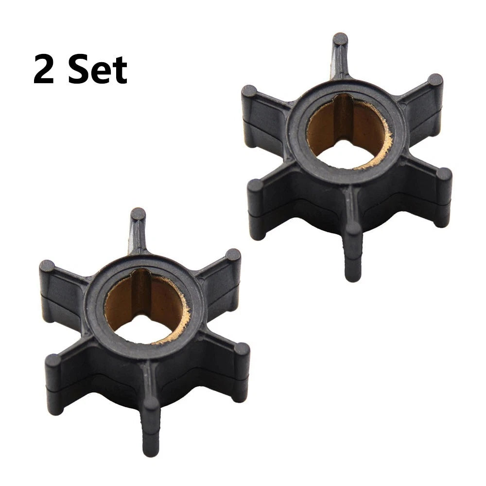 2pc Water Pump Impeller for Johnson Evinrude OMC 9.9 15 HP (1980–1990) 386084 18-3050 500355
