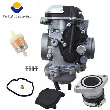 Carburetor & Intake Manifold Boot for Yamaha Wolverine 350 YFM350FX (1996–2005)