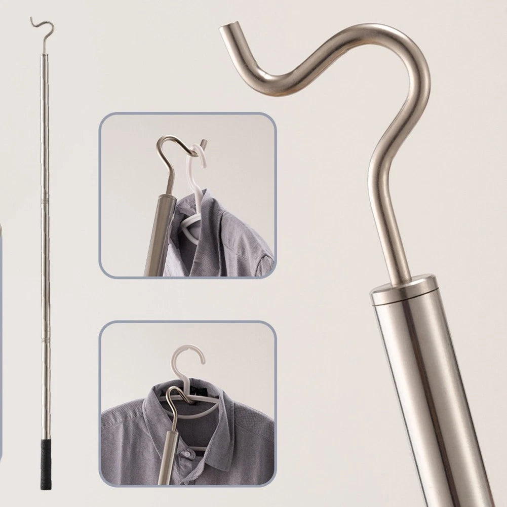 Heavy Duty Clothes Hanger Rod for Reliable Clothing Organization