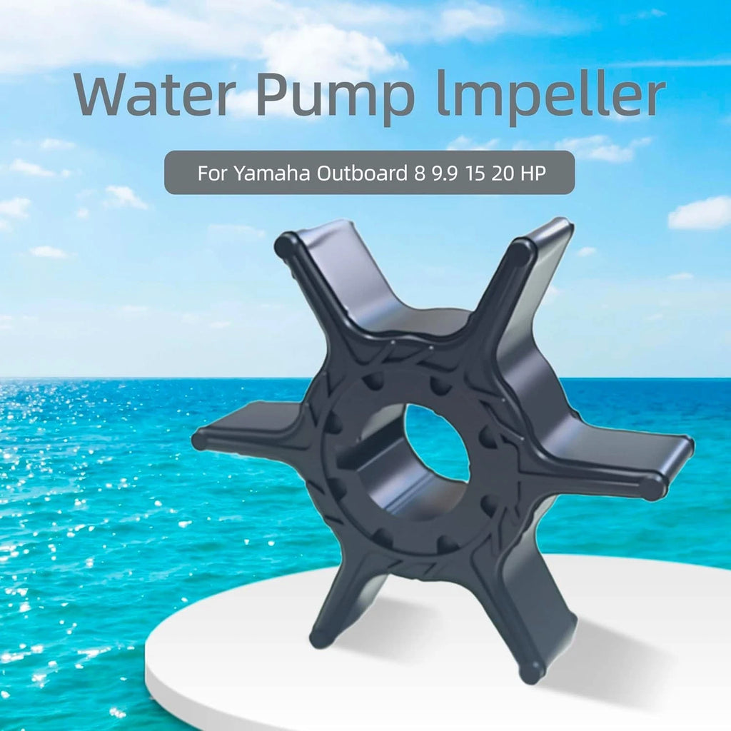 Water Pump Impeller for Yamaha 8 9.9 15 20 HP (T8 T9.9 F9.9 F15 F20)